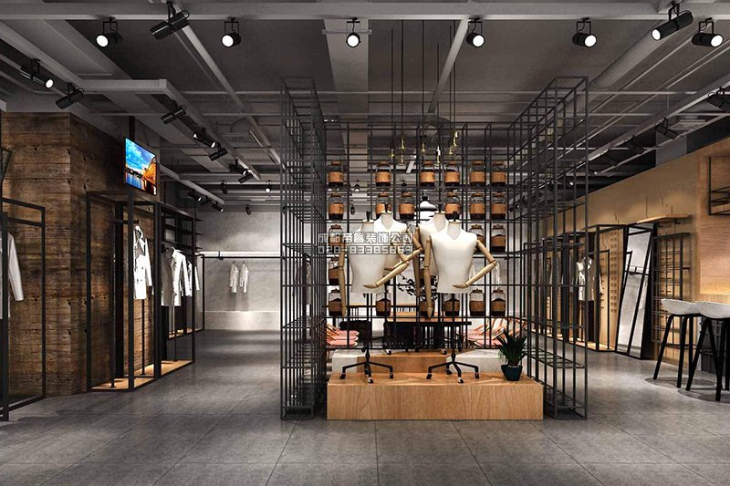 成都服裝專賣店裝修該怎樣設計？