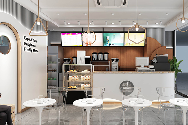 奶茶店墻面裝修成什么顏色吸引人？