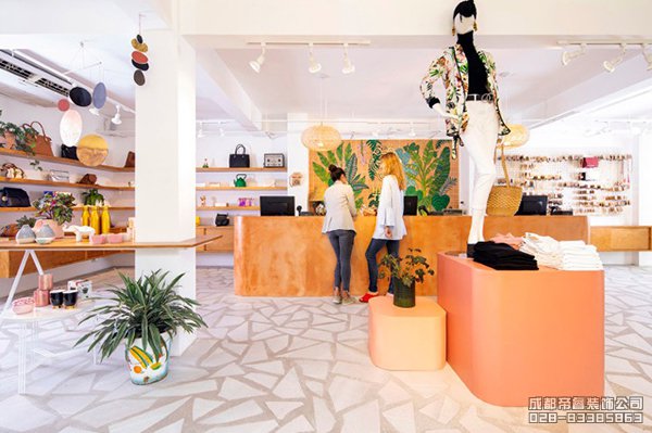 時尚女裝店設(shè)計效果圖