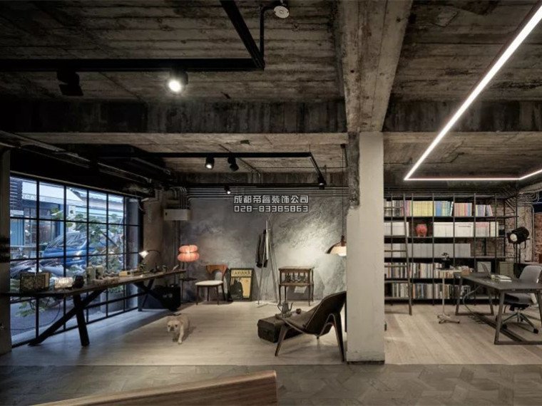舊廠(chǎng)房改造為辦公空間裝修效果圖