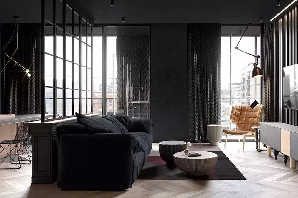 復(fù)古風頂部噴黑